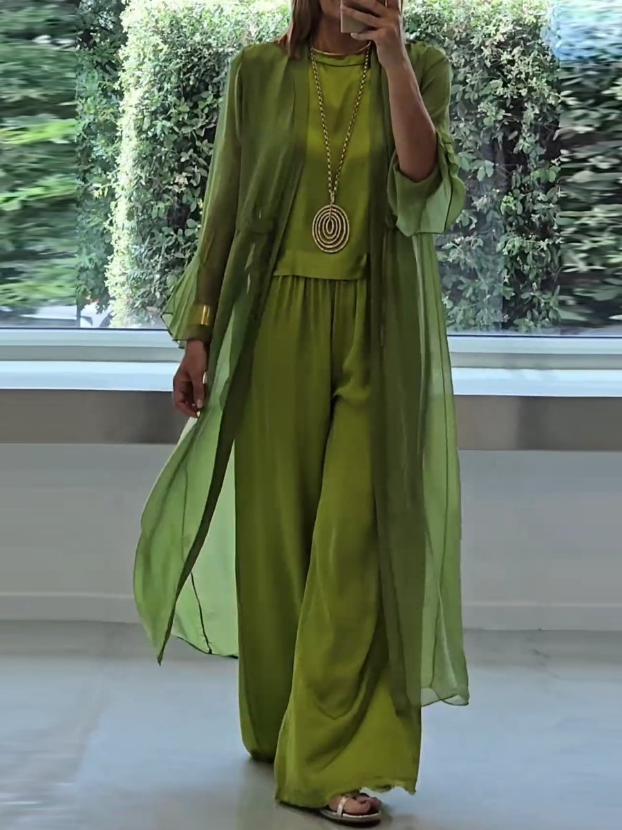 Lindsey | Ensemble Élégant et Confortable en Trois Pièces