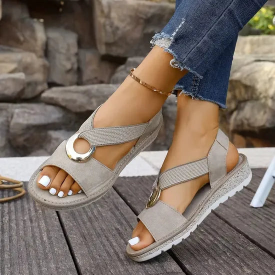 Camille | Sandales Confortables à Brides Croisées