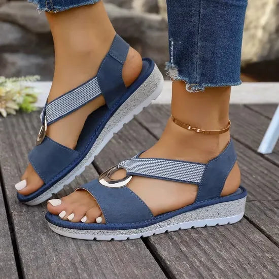 Camille | Sandales Confortables à Brides Croisées