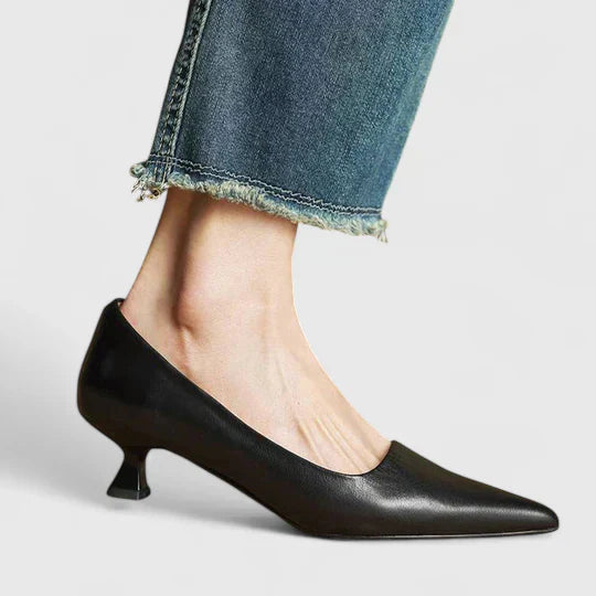 Talons en Cuir Véritable Orthopédiques Élégants