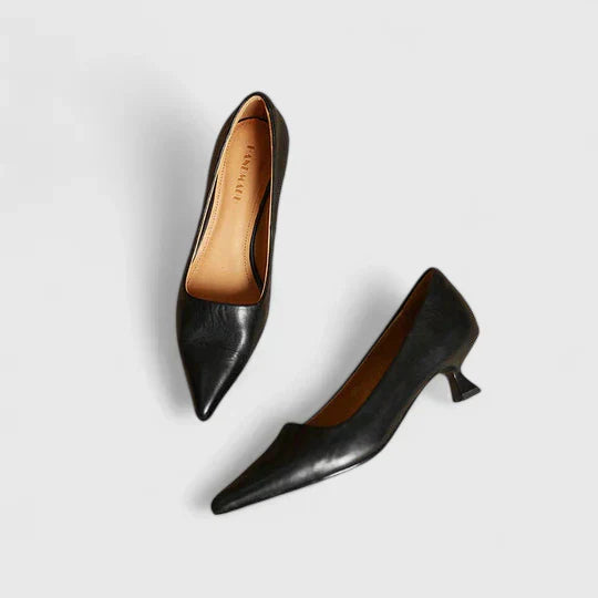 Talons en Cuir Véritable Orthopédiques Élégants