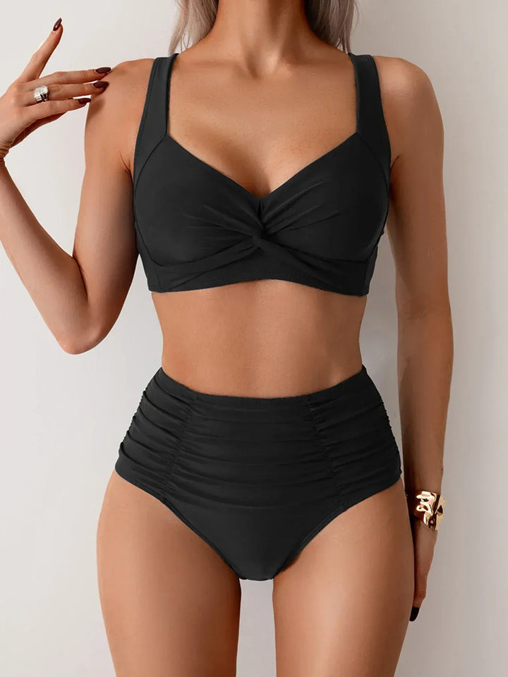 Bella | Bikini Gainant Taille Haute