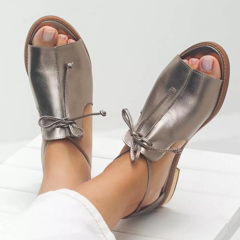 LILLIANA – SANDALES EN CUIR À SANGLE