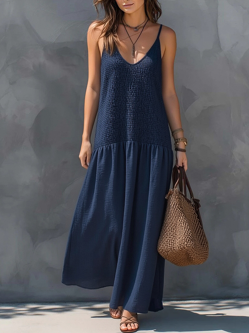 LUNA | Robe Maxi Boho Patchwork