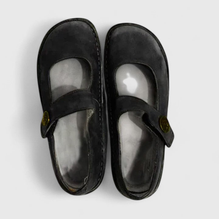 CHAUSSURES EN CUIR VÉRITABLE ORTHOPÉDIQUES MARY JANE
