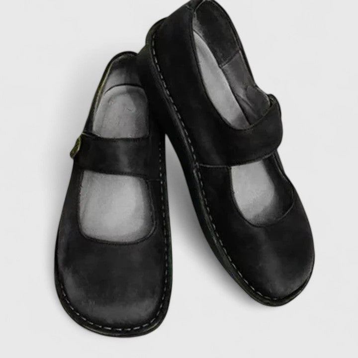 CHAUSSURES EN CUIR VÉRITABLE ORTHOPÉDIQUES MARY JANE