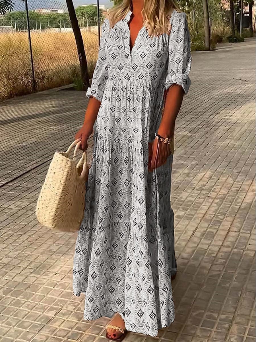 Birgitta | Robe maxi élégante