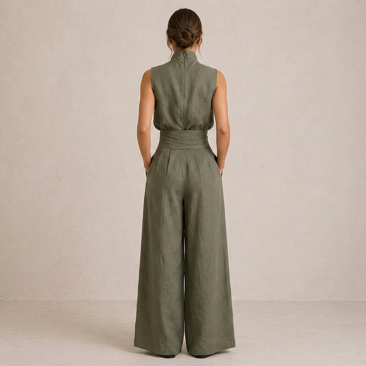 ZIRELLA | Ensemble minimaliste avec pantalons larges