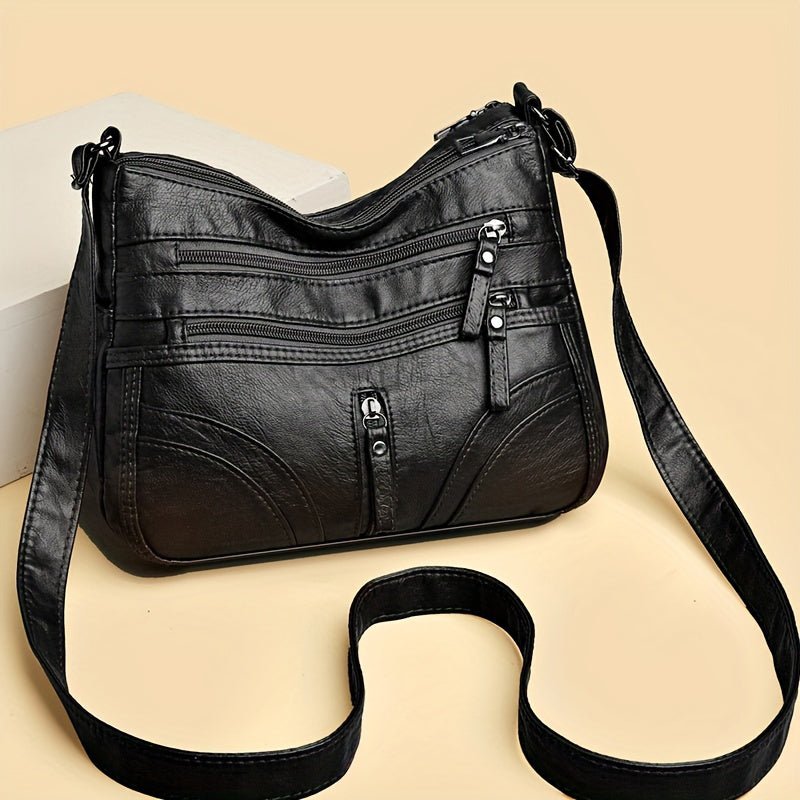 Janet | Sac Bandoulière à Multiples Poches