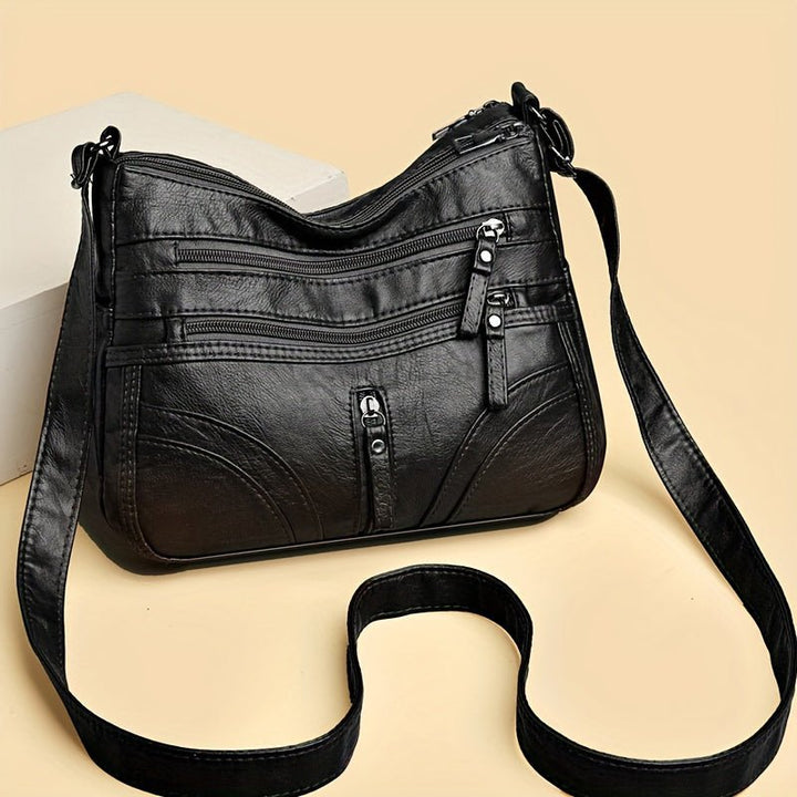 Janet | Sac Bandoulière à Multiples Poches