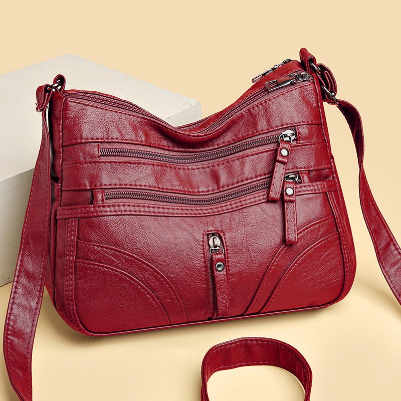 Janet | Sac Bandoulière à Multiples Poches