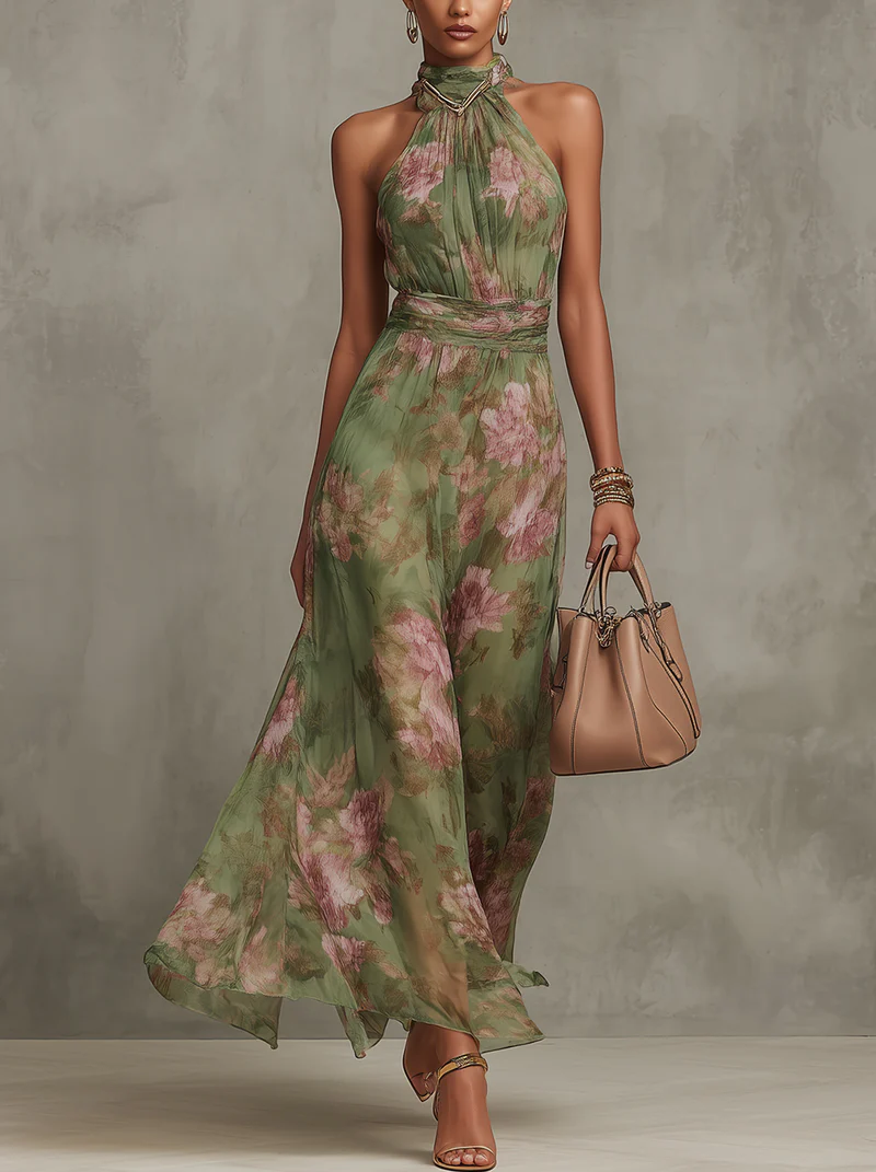 Ruth™ | Robe Maxi en Chiffon