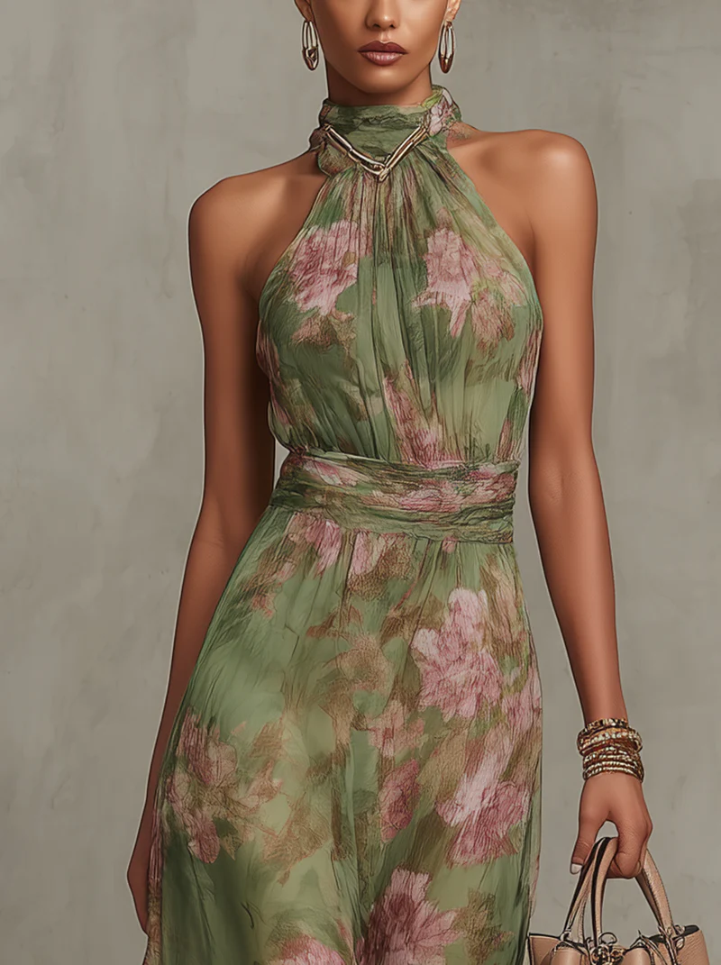 Ruth™ | Robe Maxi en Chiffon