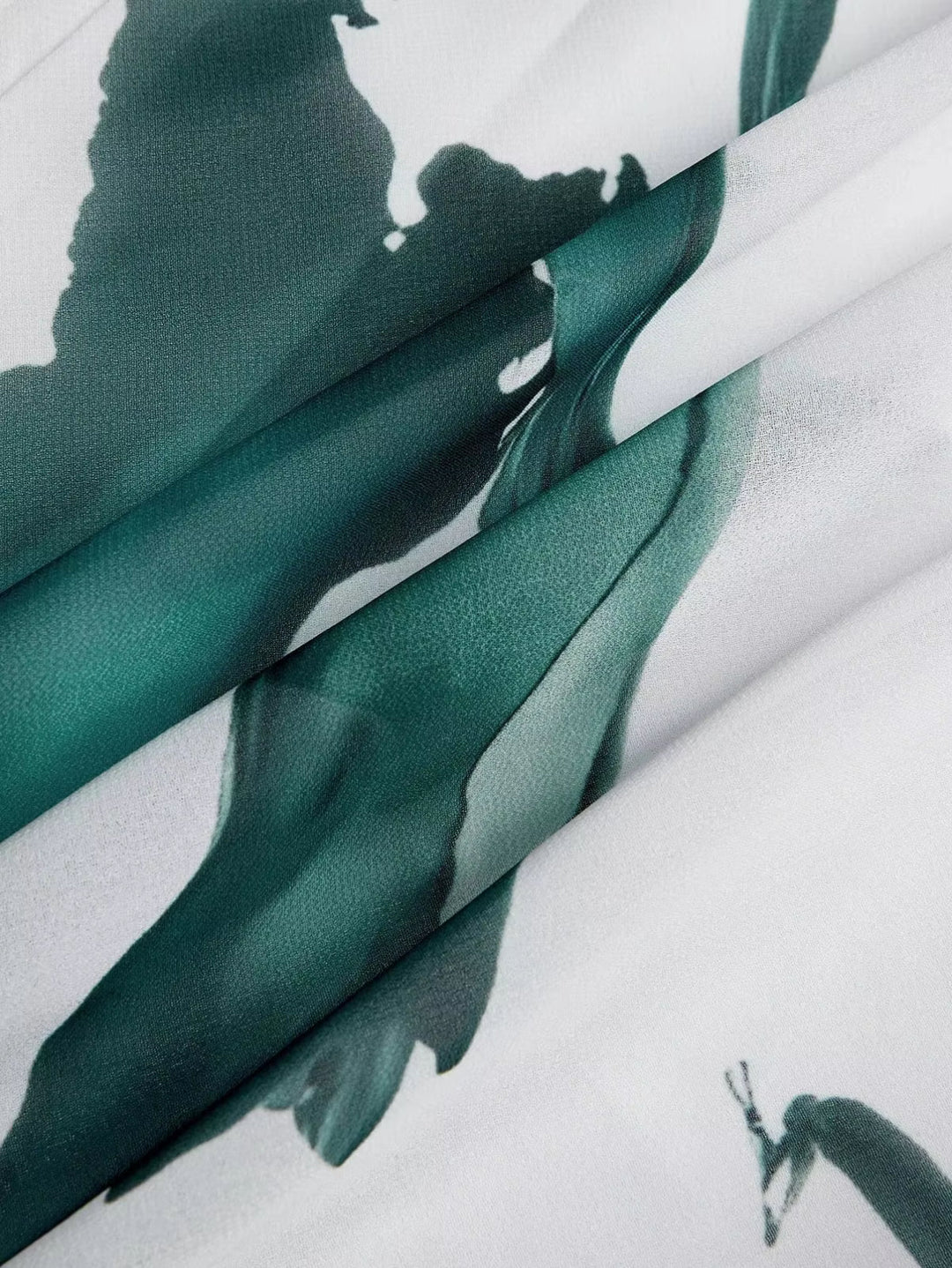 Nayla | Robe maxi avec imprimé aquarelle