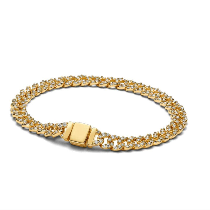 Bracelet Cubain Pave