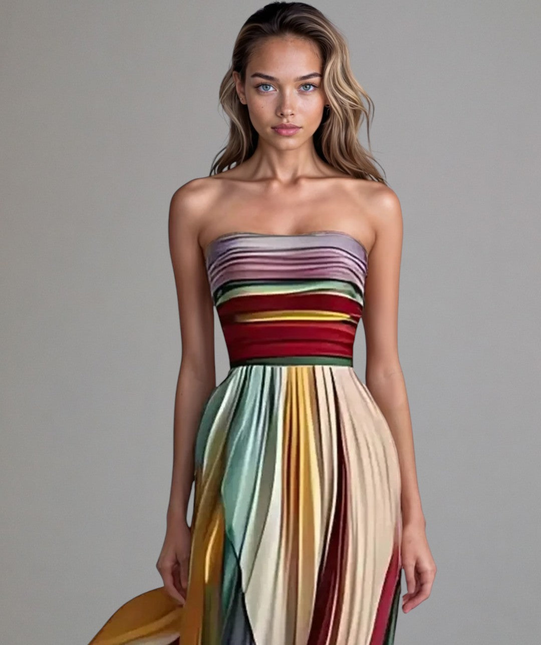 Talma™ | Robe A-Line Sans Bretelles Sans Effort