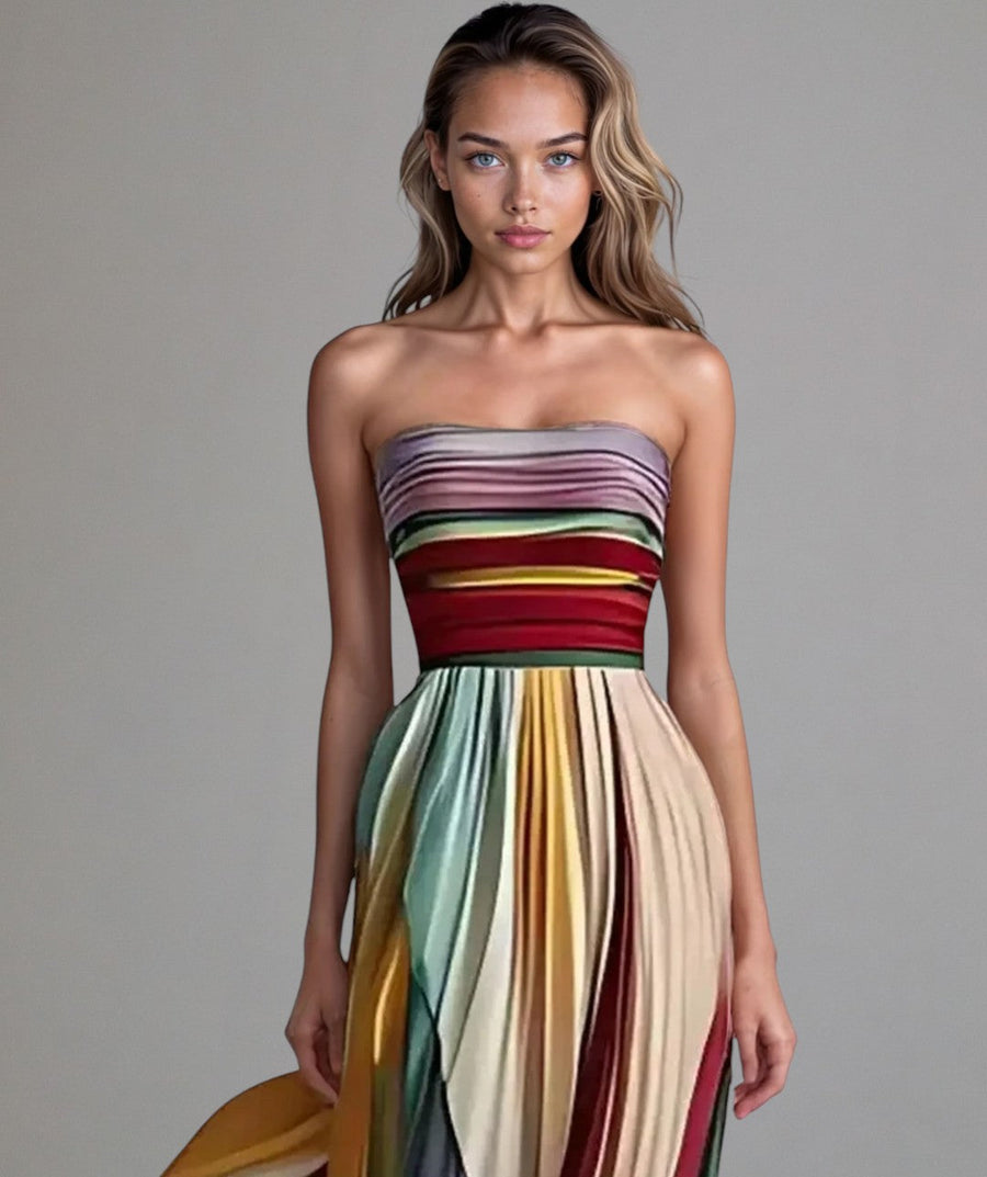 Talma™ | Robe A-Line Sans Bretelles Sans Effort